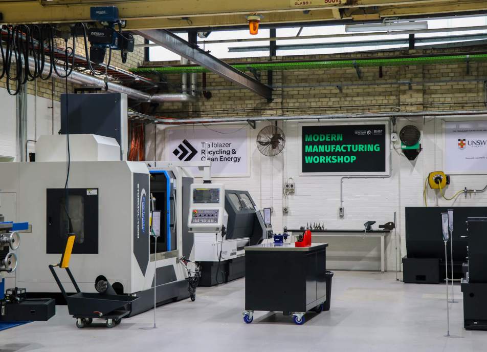 Modern Manufacturing Workshop